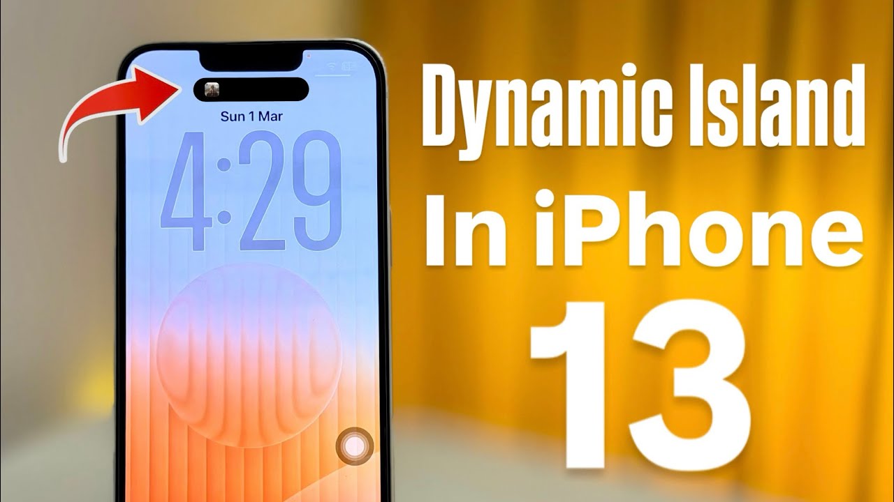 Dynamic Island on iPhone 13 – How to Enable It!