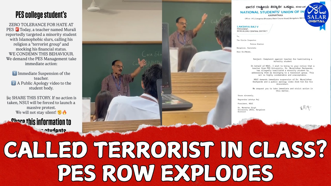 PES Row: Teacher Accused of Calling Student Terrorist in Class