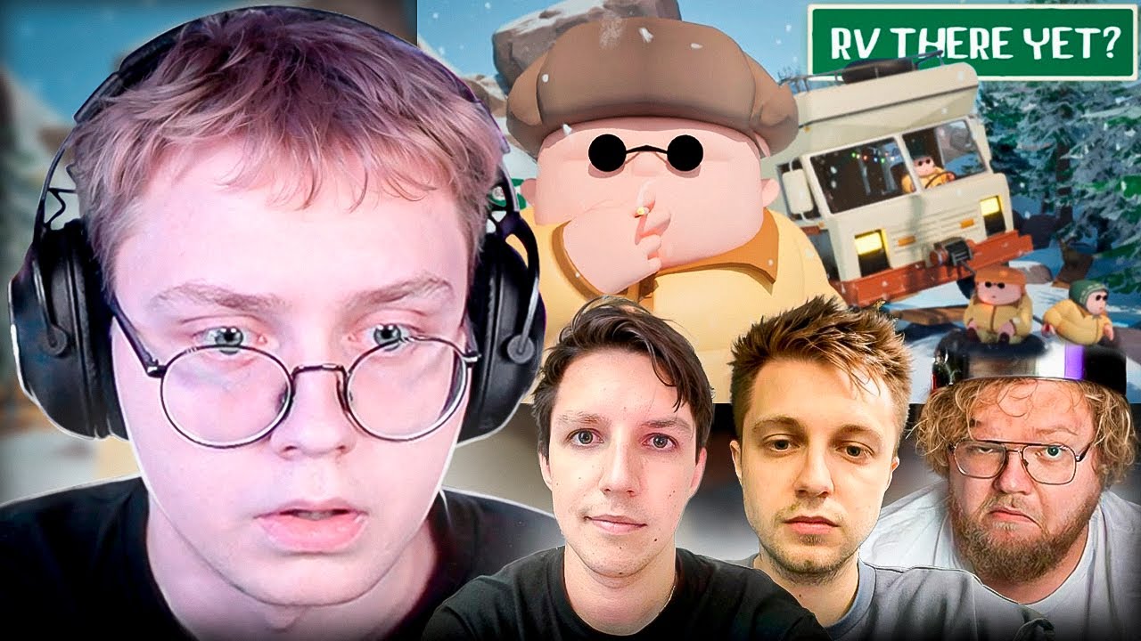 ДРЕЙК, СТИНТ, T2x2 и МАЗЕЛЛОВ ПРОХОДЯТ ЗИМНЮЮ КАРТУ в RV There Yet? | Mt. Yurbuttsk