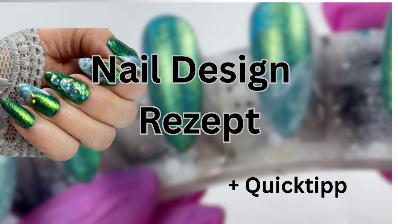 Nail design Rezept simple I Charms herstellen I #naillovers #nails #diynails #nagelkunst