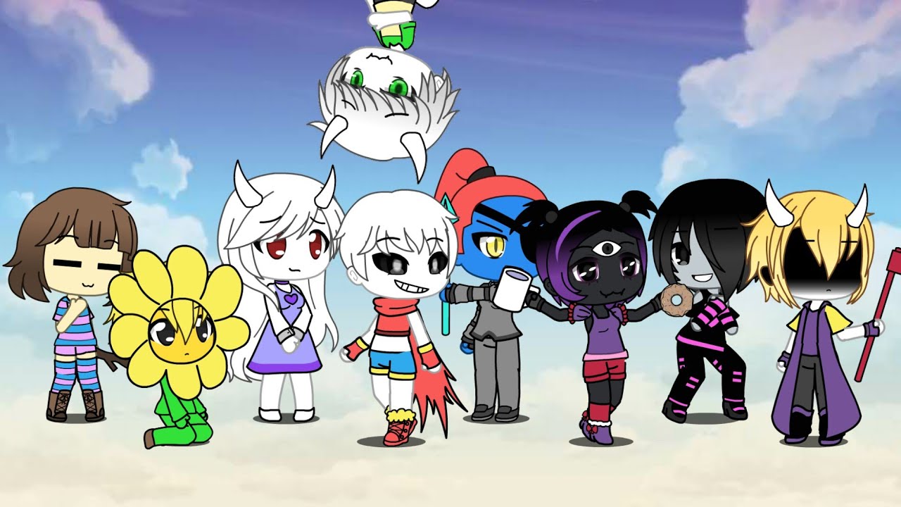 Making undertale characters in Gacha Life!! ~ Gacha Life