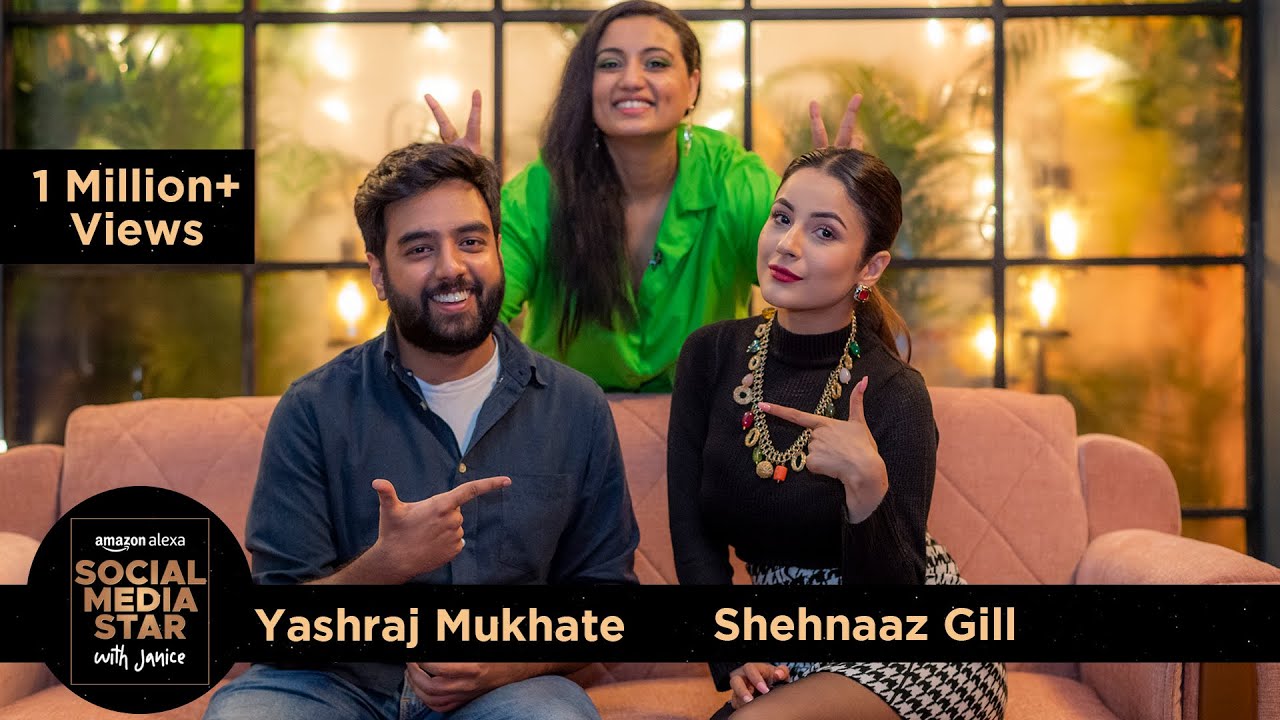 Social Media Star With Janice S03 || E01 @Shehnaaz Gill  & @Yashraj Mukhate