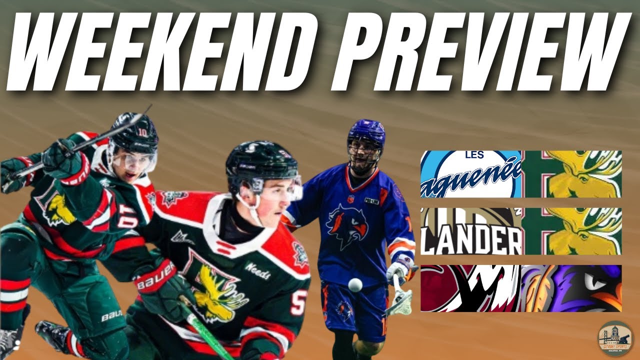 Halifax Sports Weekend Preview | Thunderbirds vs Mammoth + Mooseheads Doubleheader Breakdown