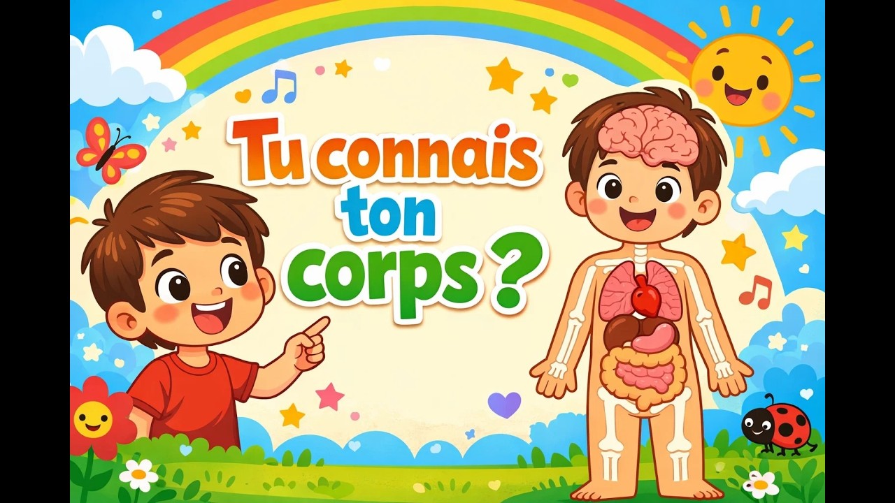 🧠 Quiz Corps Humain pour Enfants - Connais-Tu Ton Corps ? 💪