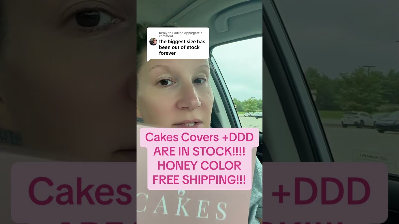 Honey Shade Body +DDD Stock Alert! Grab Yours Today! #cakescovers
