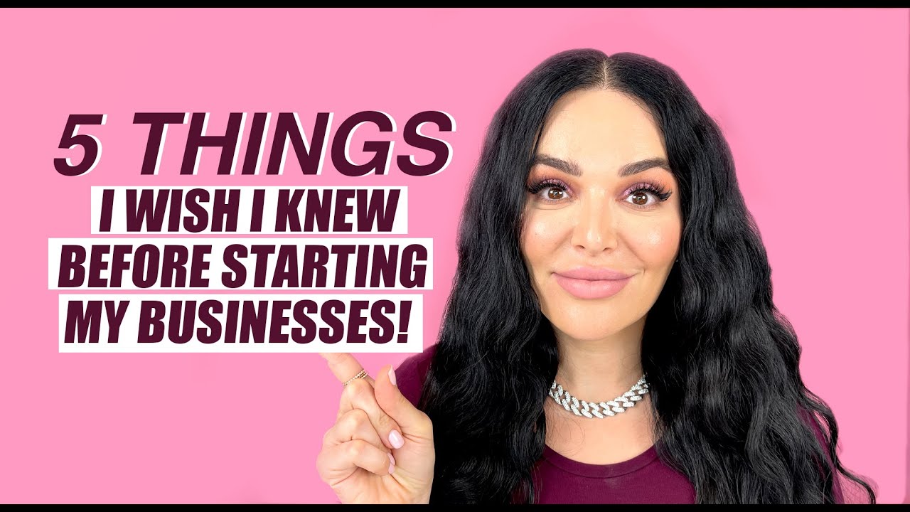Business Tips- 5 Things I Wish I Knew Before Starting My Business | Mona Kattan