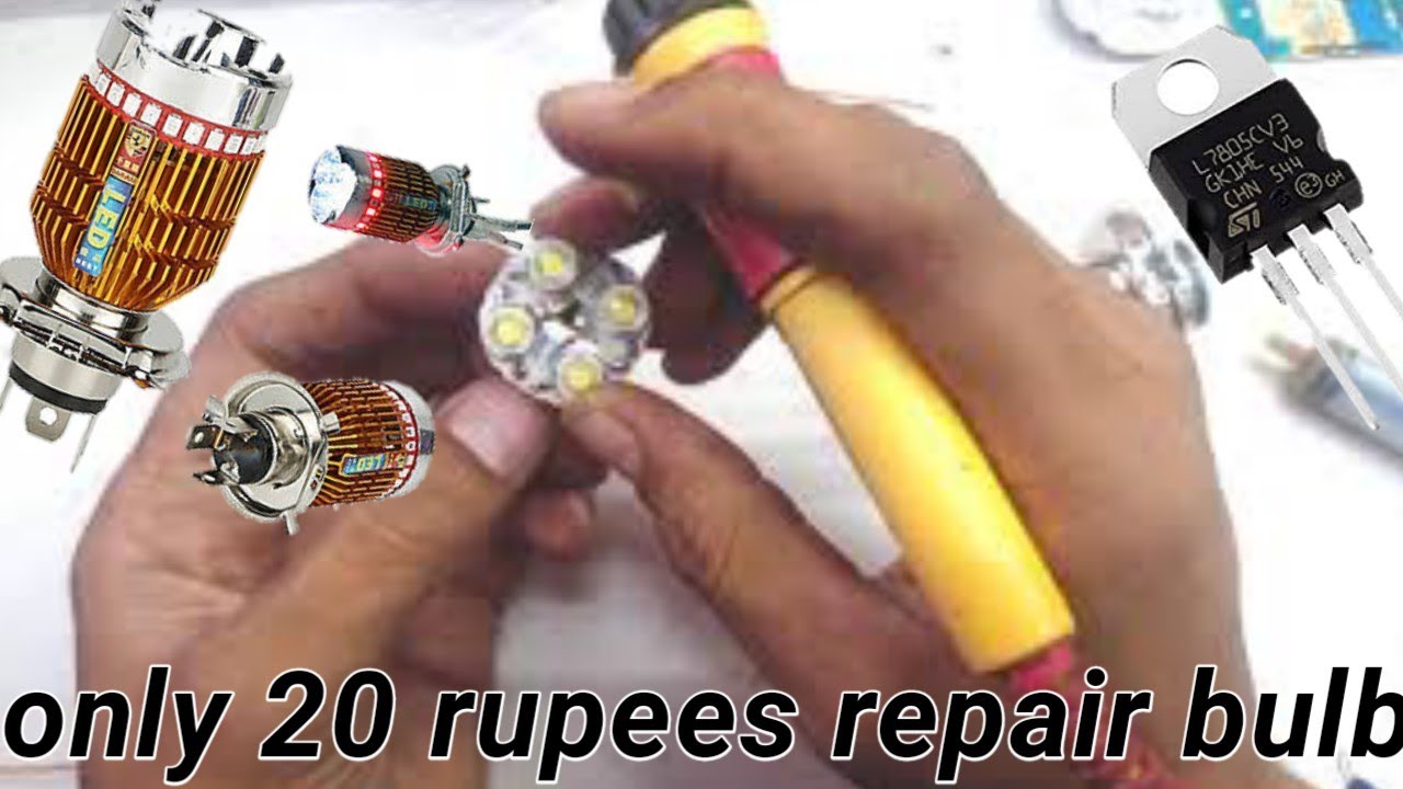 h4 led #headlight bulbs repair|how to repair led h4 #bulb|h4 led|repair H4 bulb||#video 105
