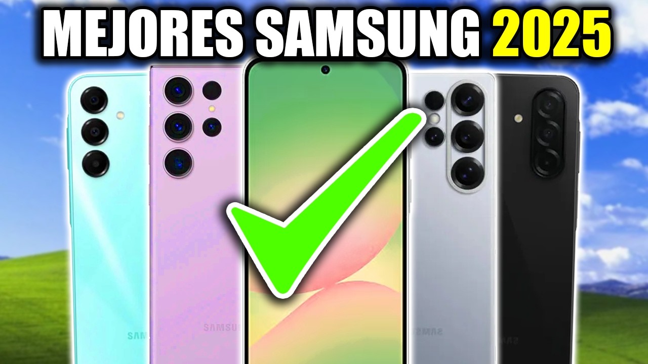 &iquest;Qu&eacute; SAMSUNG COMPRAR en 2025? ✅ TOP 5 Mejores Celulares Samsung para comprar en 2025