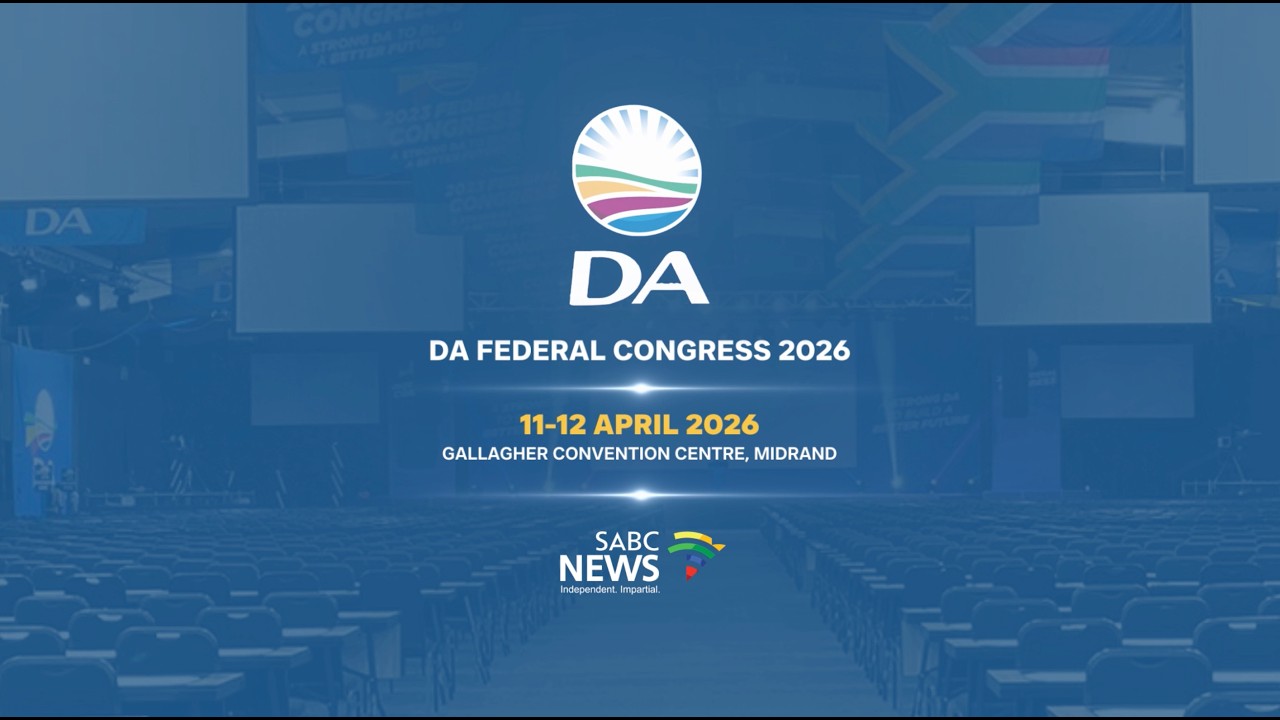 Democratic Alliance Federal Congress 2026: 12 April 2026