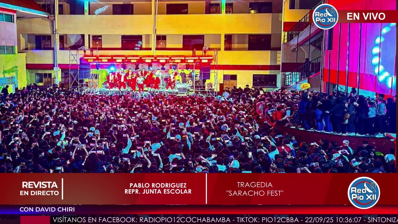 TRAGEDIA “SARACHO FEST”