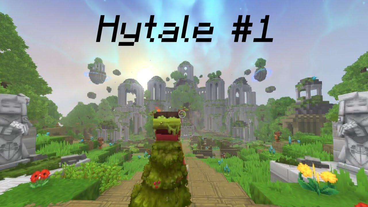 1 hora de gameplay de Hytale | Hytale #1