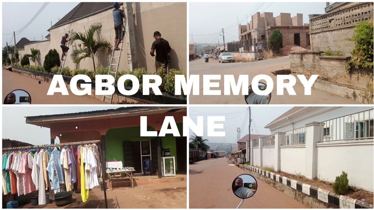 GOING DOWN MEMORY LANE | LIVING IN AGBOR | STREETS IN AGBOR