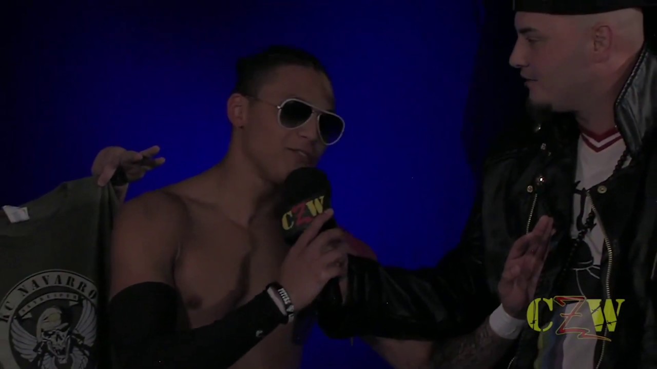 CZW - KC Navarro Introduces his Entourage
