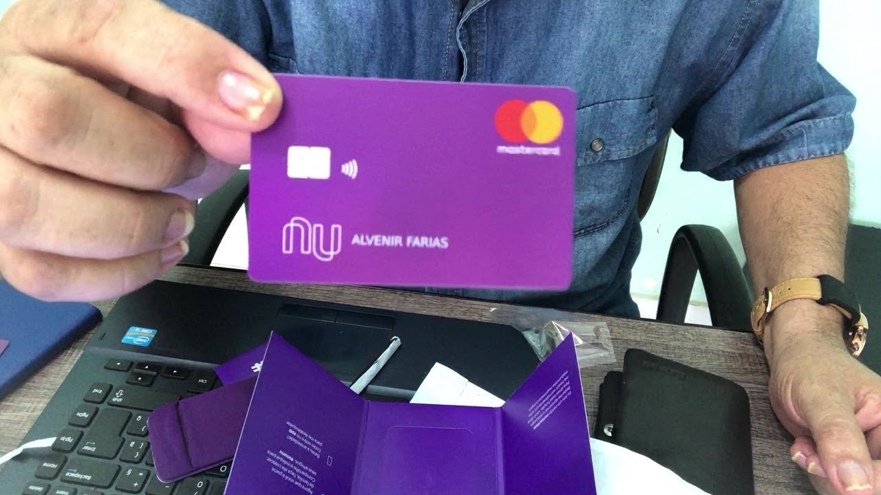 Chegou meu Novo Cart&atilde;o Nubank Contactless #sounu