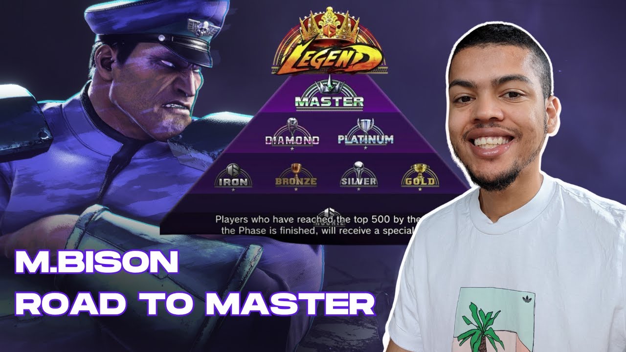 This Character is S TIER! M.Bison Road to Master Rank