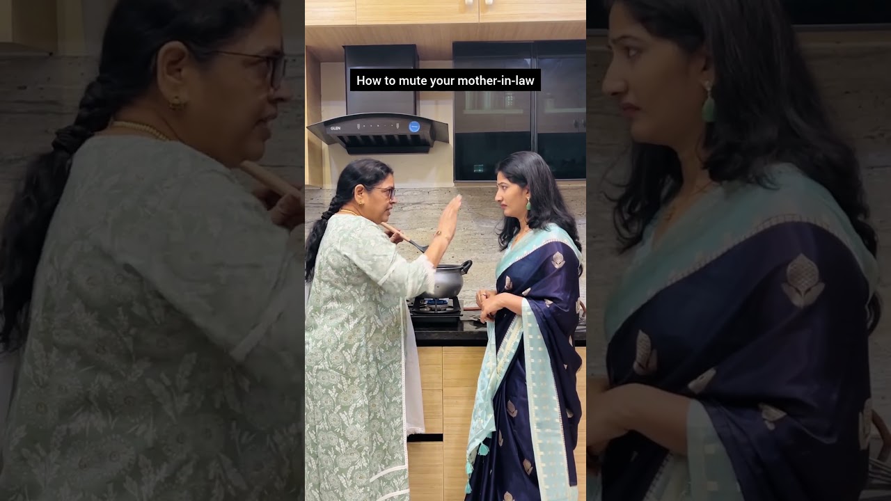 tips to mute your mother-in-law😜 #funny #family #shorts