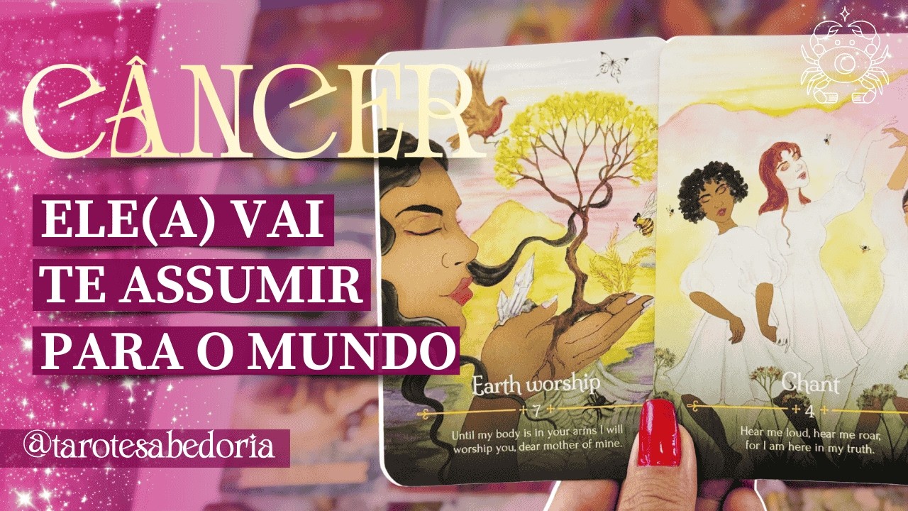 ♋ CÂNCER 💚🔥ELE(A) NÃO CONSEGUE MAIS GUARDAR O QUE SENTE🔥💚