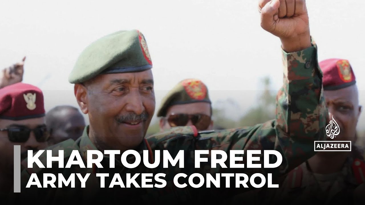 &lsquo;Khartoum is free&rsquo; says Sudan Army chief al-Burhan after airport captured