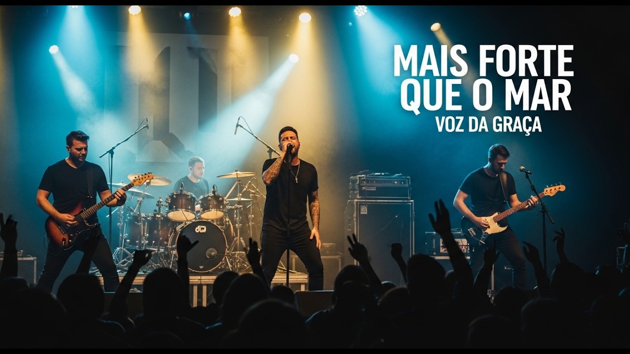 Mais Forte Que o Mar | Voz da Graça | Rock Cristão Épico