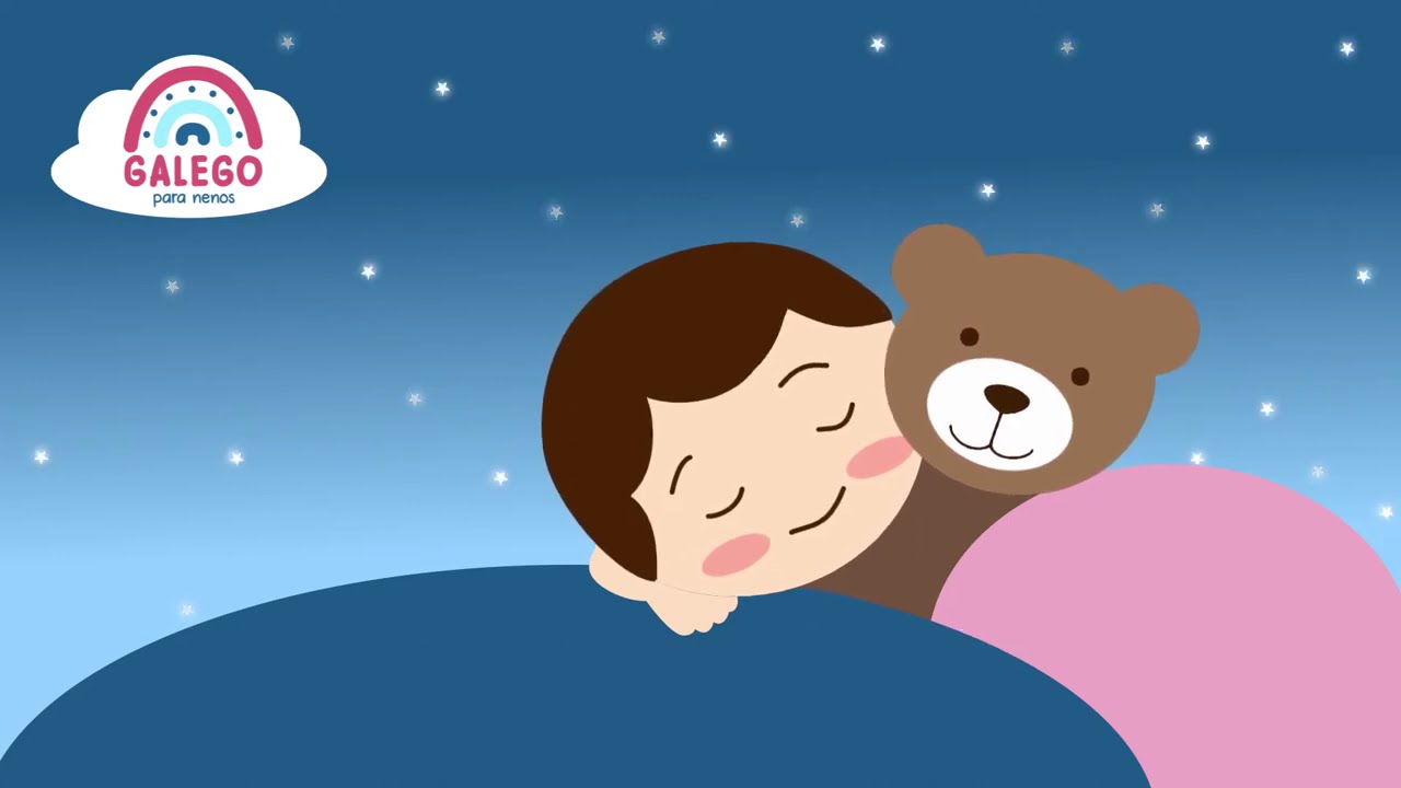 Axiña soñarás 🌙 Canción infantil en galego 🌙 Música galega