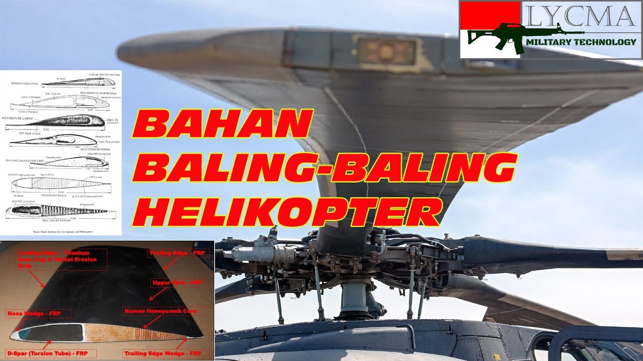 Terbuat Dari Apa Baling-Baling Helikopter?