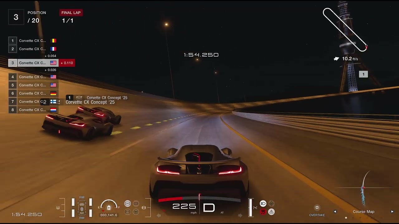 Gran Turismo 7 - Daily Marathon Race - Special Stage Route X - Corvette CX Concept '25 - GT7 - PS5