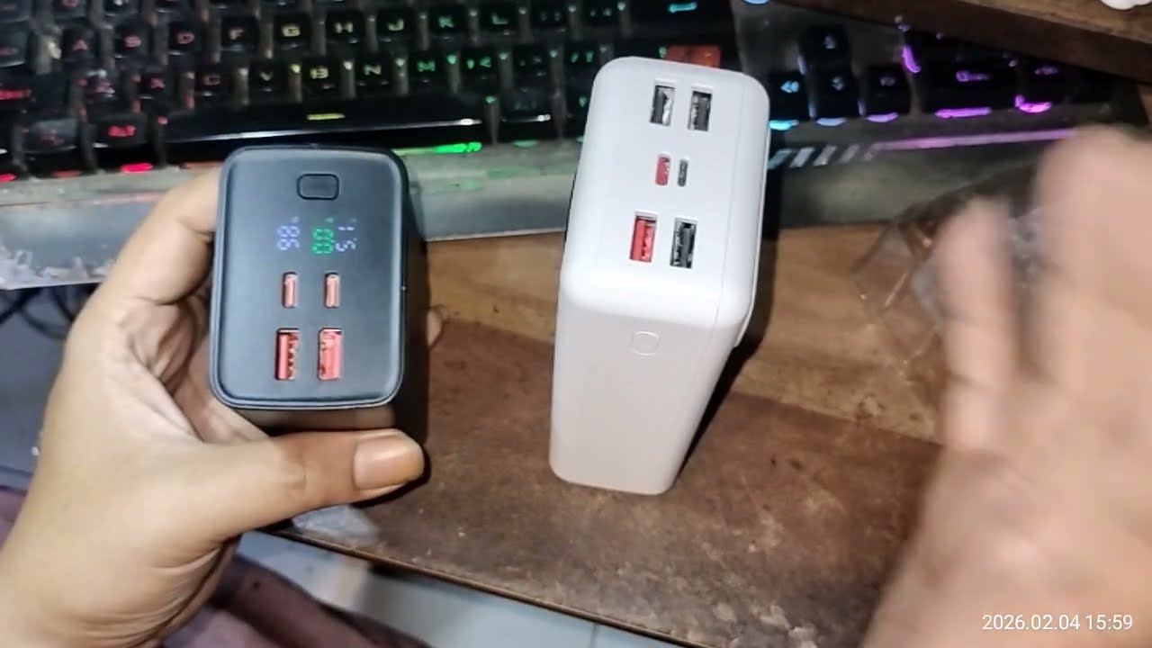 VIMET V33 Powerbank VIMET Original 30000 mAh – Kapasitas Besar, Pengisian Super Cepat 22.5W