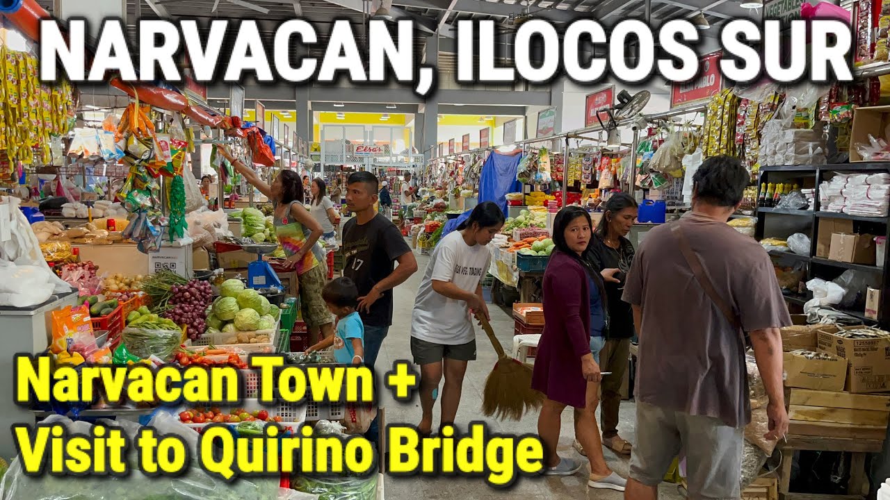 Philippines🇵🇭 EXPLORE ILOCOS SUR | NARVACAN TOWN Walking Tour + Visit to the ICONIC QUIRINO BRIDGE
