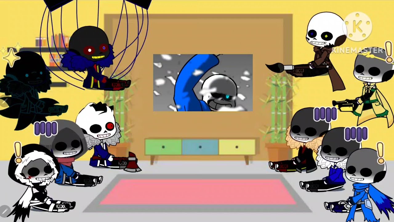 Undertale AUs react to Glitchtale Season 1 episode 4