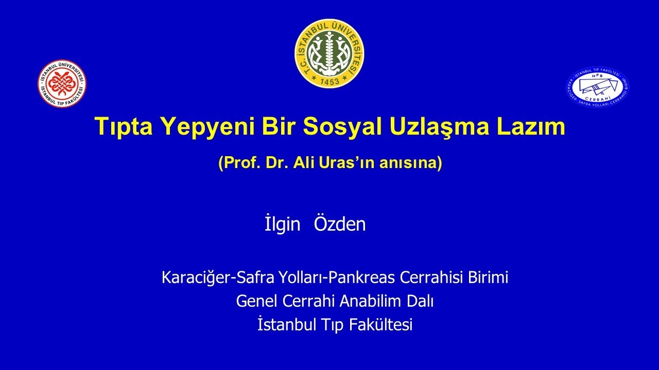 İlgin Özden / Prof. Dr. Ali Uras'ın Anısına