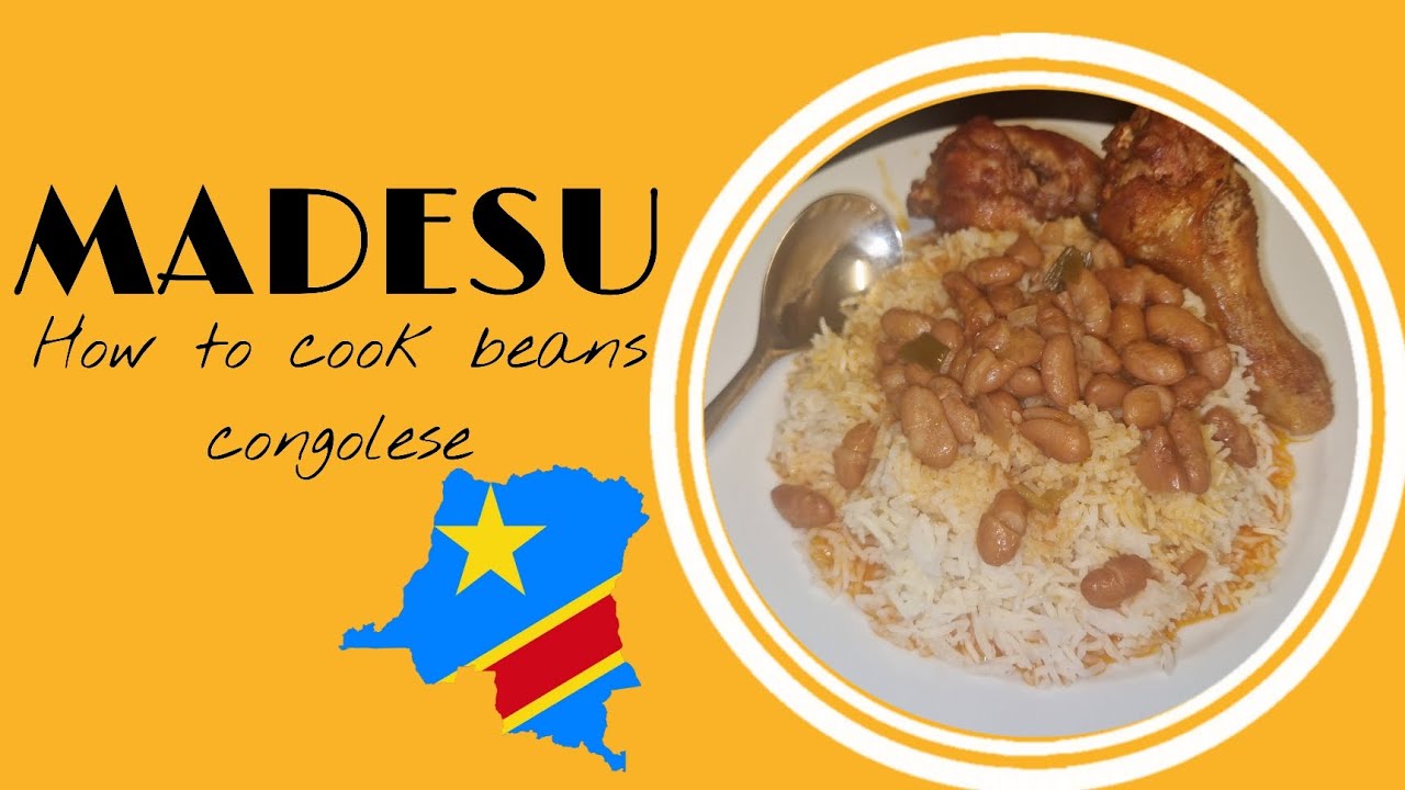 MADESU 🇨🇩 HOW TO COOK BEANS CONGOLESE 