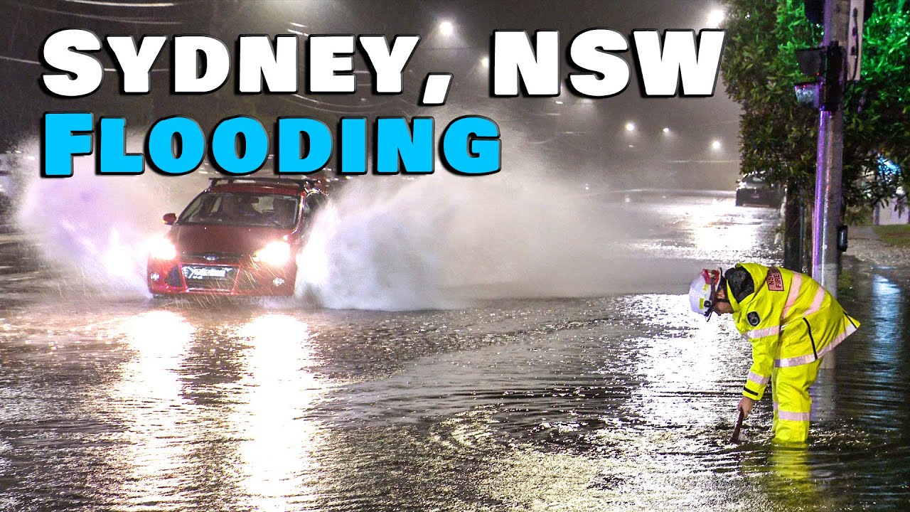 Sydney Impacted by Flash Flooding - 17 January, 2026