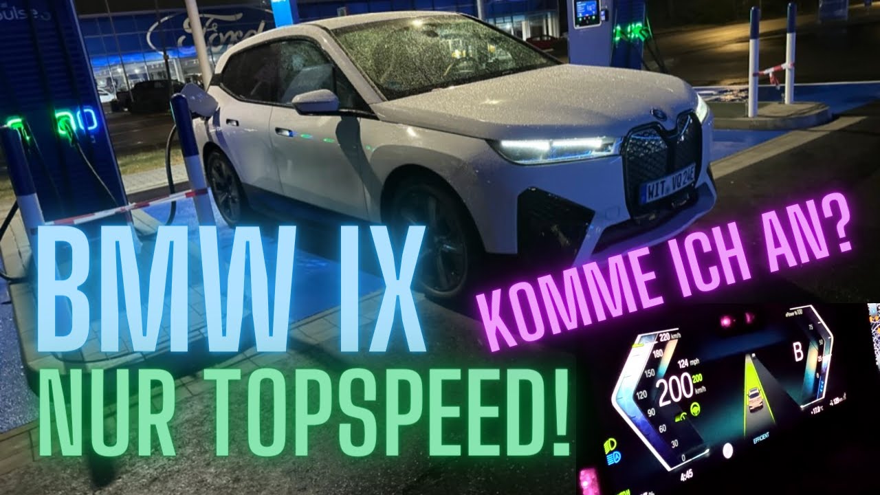 BMW iX на пределе своих возможностей: успею ли я?