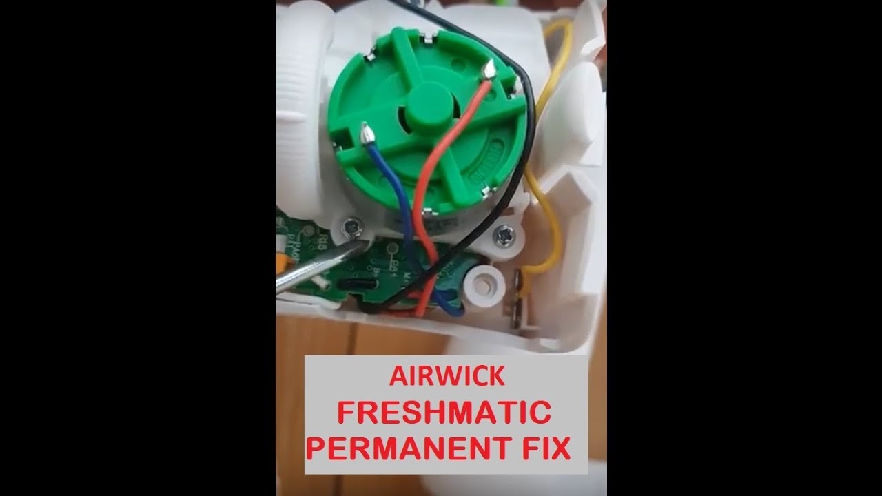 Airwick Freshmatic permanent red light fix/Freshmatic z KAŻDYM wkładem FIX