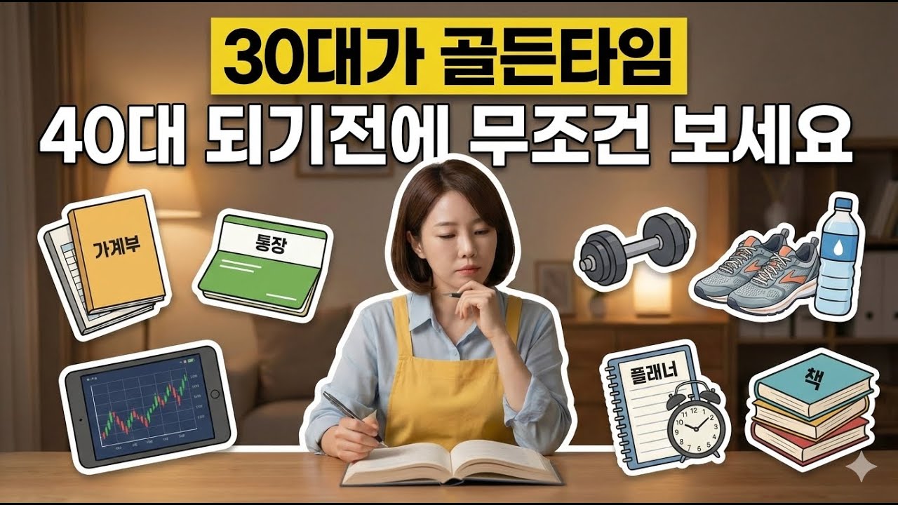 30대가 골든타임!! 40대 되기 전 무조건 보세요    | 경제 애니메이션