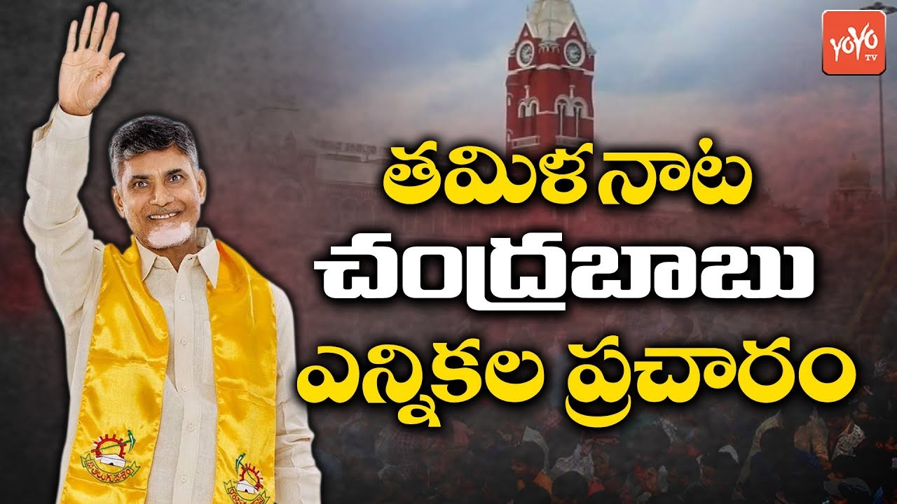 Chandrababu Election Campaign For DMK | Stalin | Lok Sabha Election Campaign | YOYO TV Channel