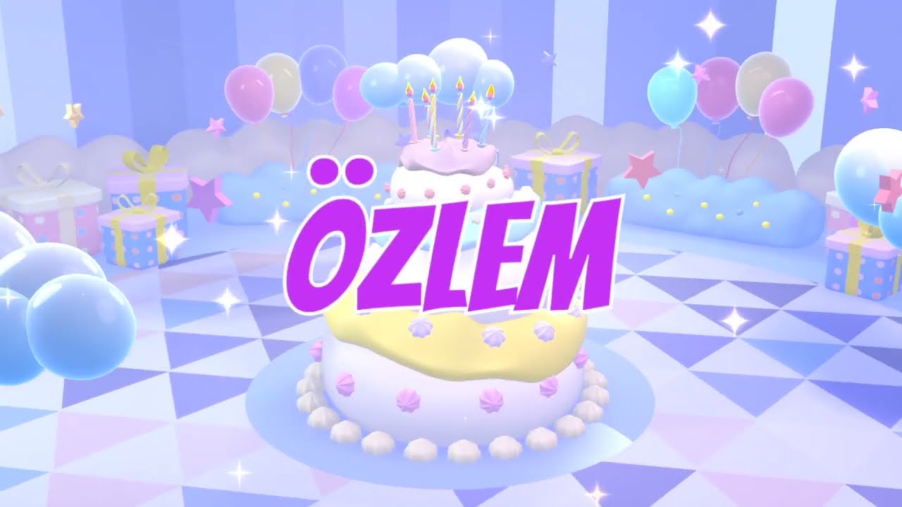 İyi ki Doğdun Özlem (Kişiye Özel Çocuk Doğum Günü Şarkısı) Full Versiyon