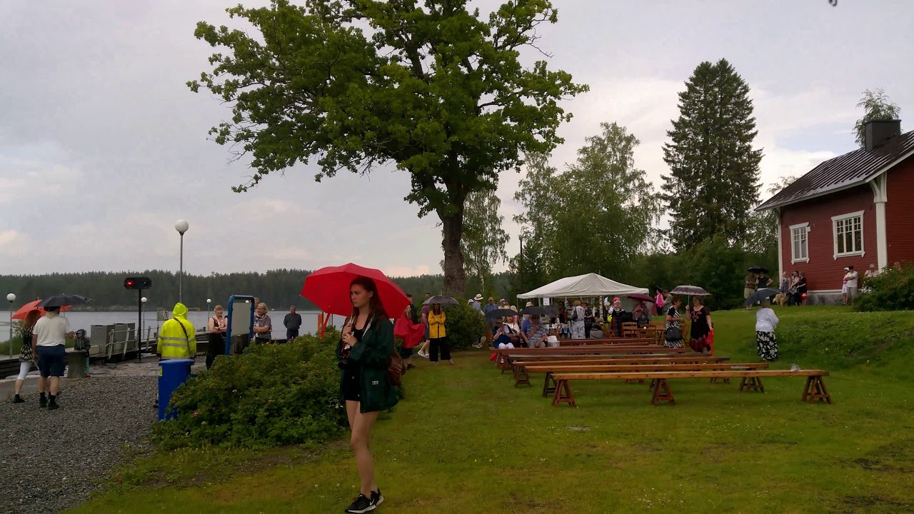 Laivanpassuu Karvion ja Kerman kanavilla 14.7.2018