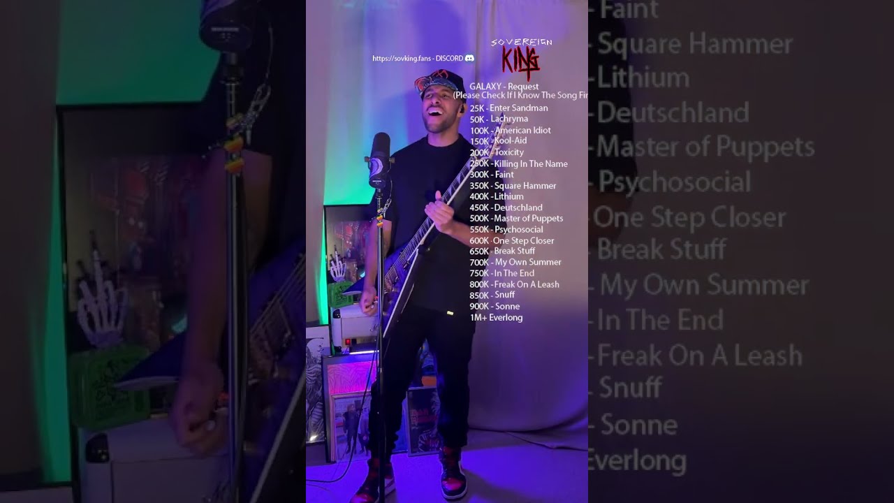 Vocal + Guitar Jam! (Metallica, Slipknot, Linkin Park, Deftones, SOAD, Rammstein, Requests etc.)