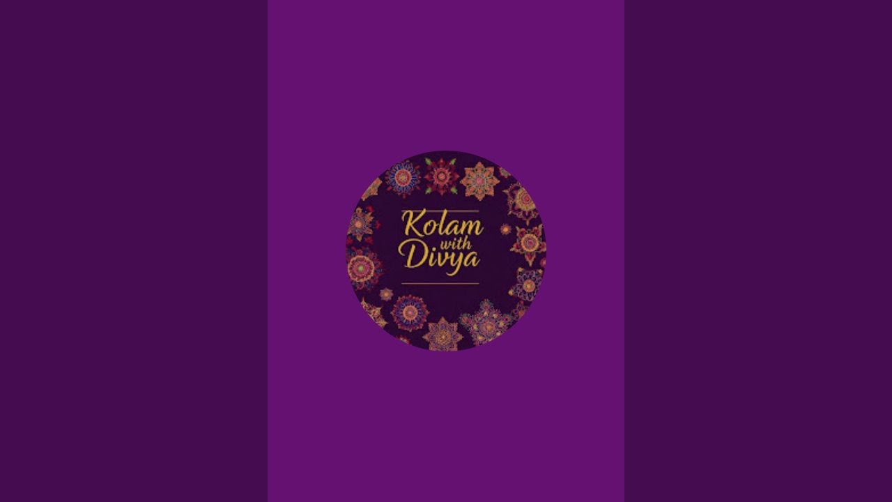 How to make easy rangoli 🌺 simple and beautiful rangoli 🌺 simple Kolam 🌺 Kolam with Divya
