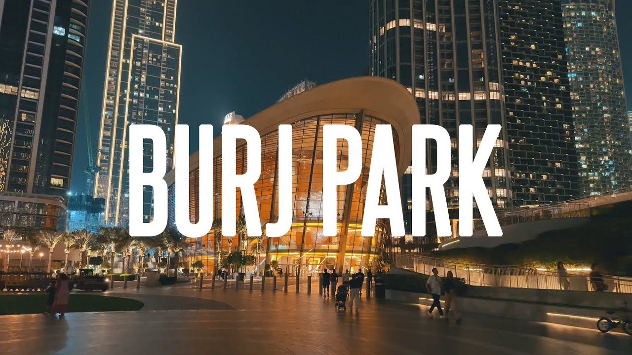 Burj Park At Night