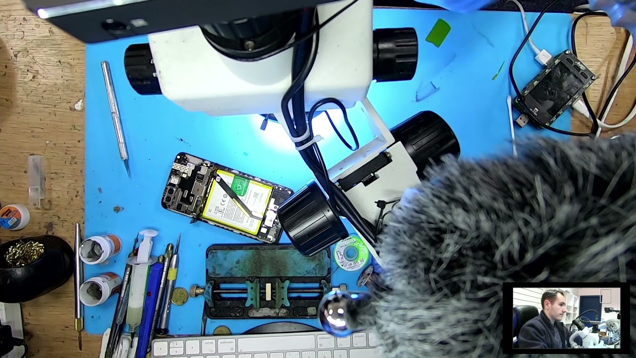 OnePlus 5t Charging connector replacement | Mainboard side
