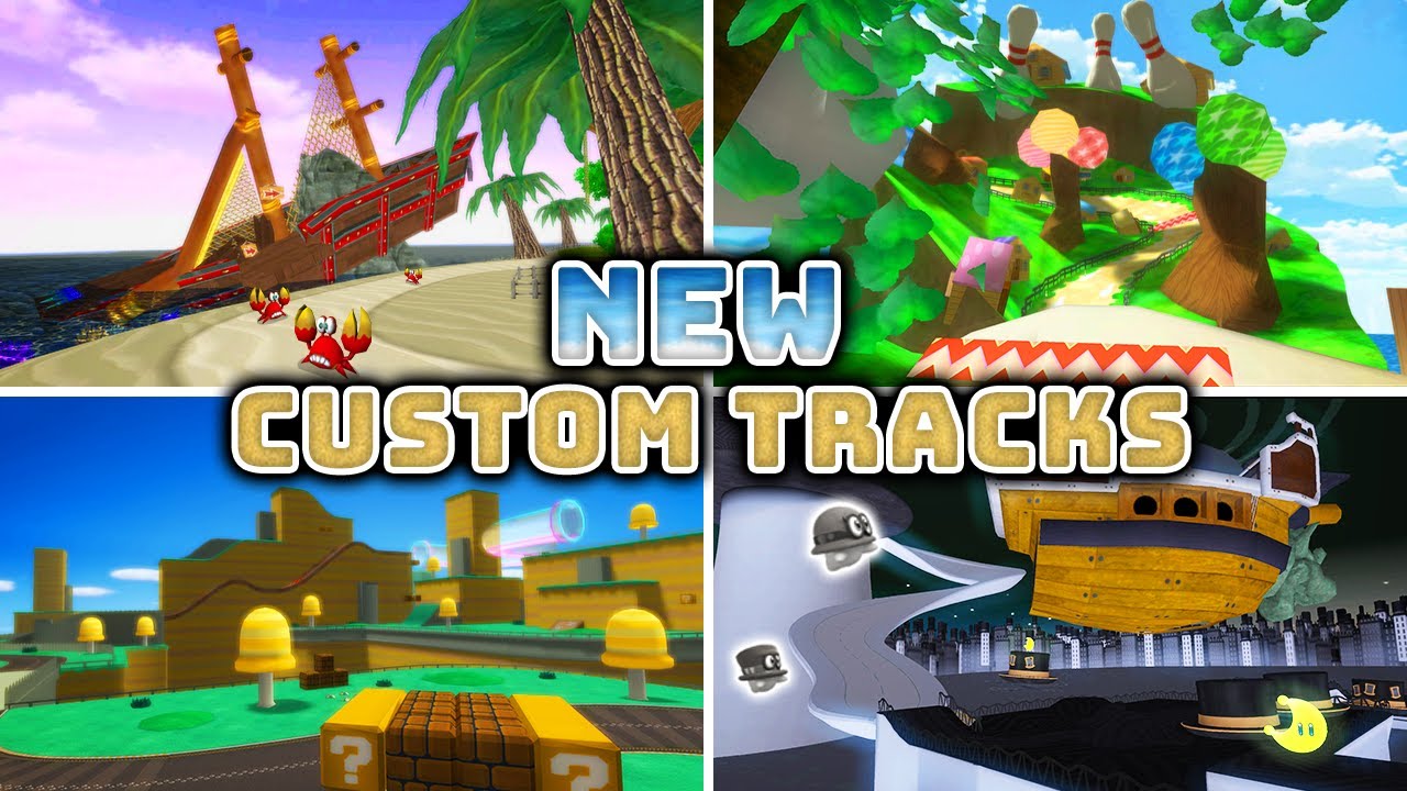 Dope *NEW* Custom Tracks Created for Mario Kart Wii! (June 2022)
