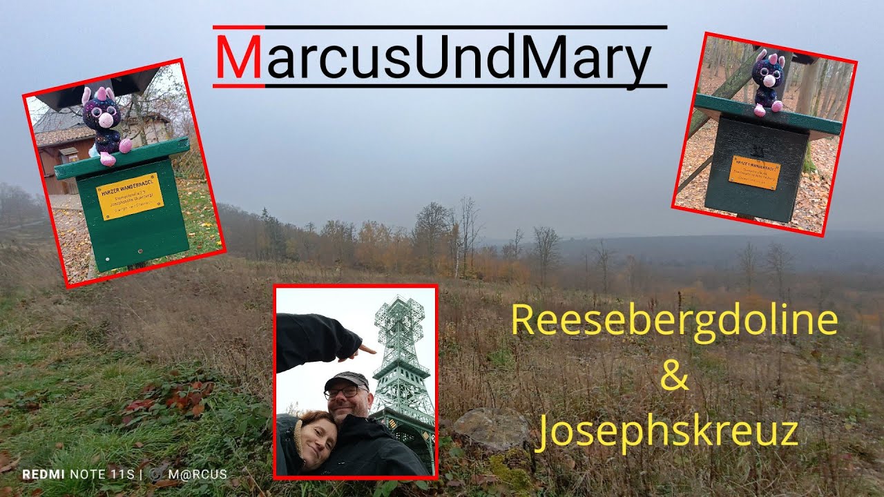 Wanderung HarzerWanderNadel Südharz pt.2  Reesbergdoline, Josephskreuz
