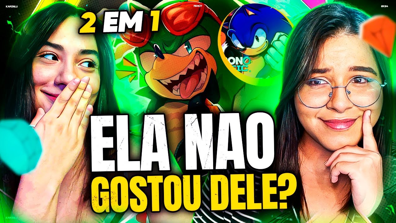 2 EM 1 | FLAGELO | Scourge & Trio SSS - SUPER (Sonic) | Chrono - KARINLU REACT