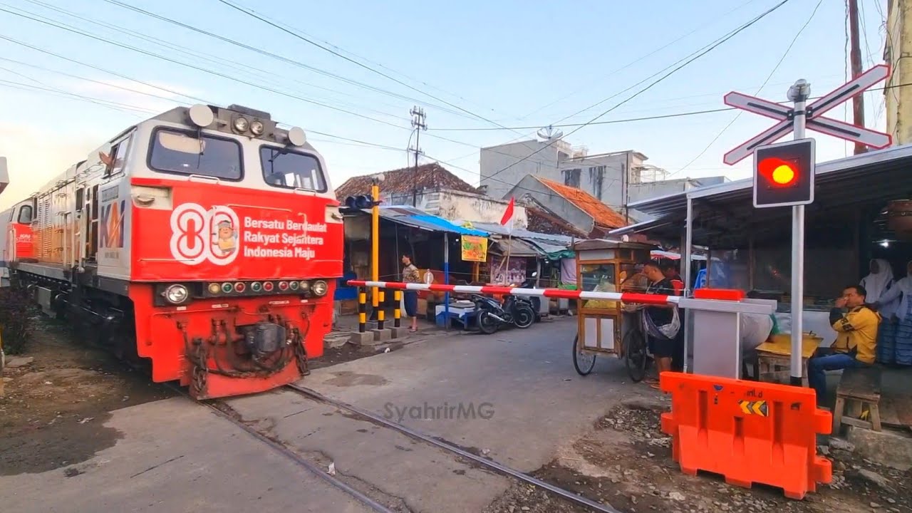 TERBARU & UNIK!! Palang WANTECH SDR Silver Perlintasan Kereta Api JPL 18 Garut