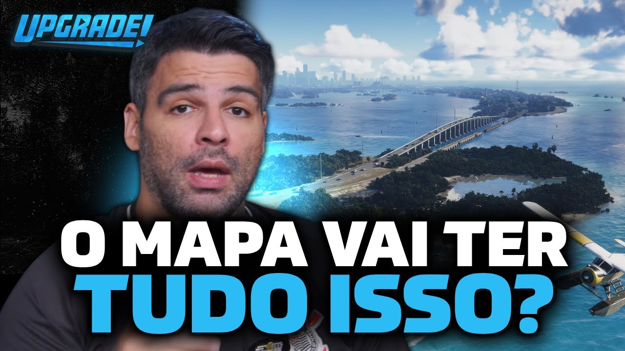 O QUE TEREMOS no MAPA do GTA 6? Será O MAIOR MUNDO ABERTO da ROCKSTAR?