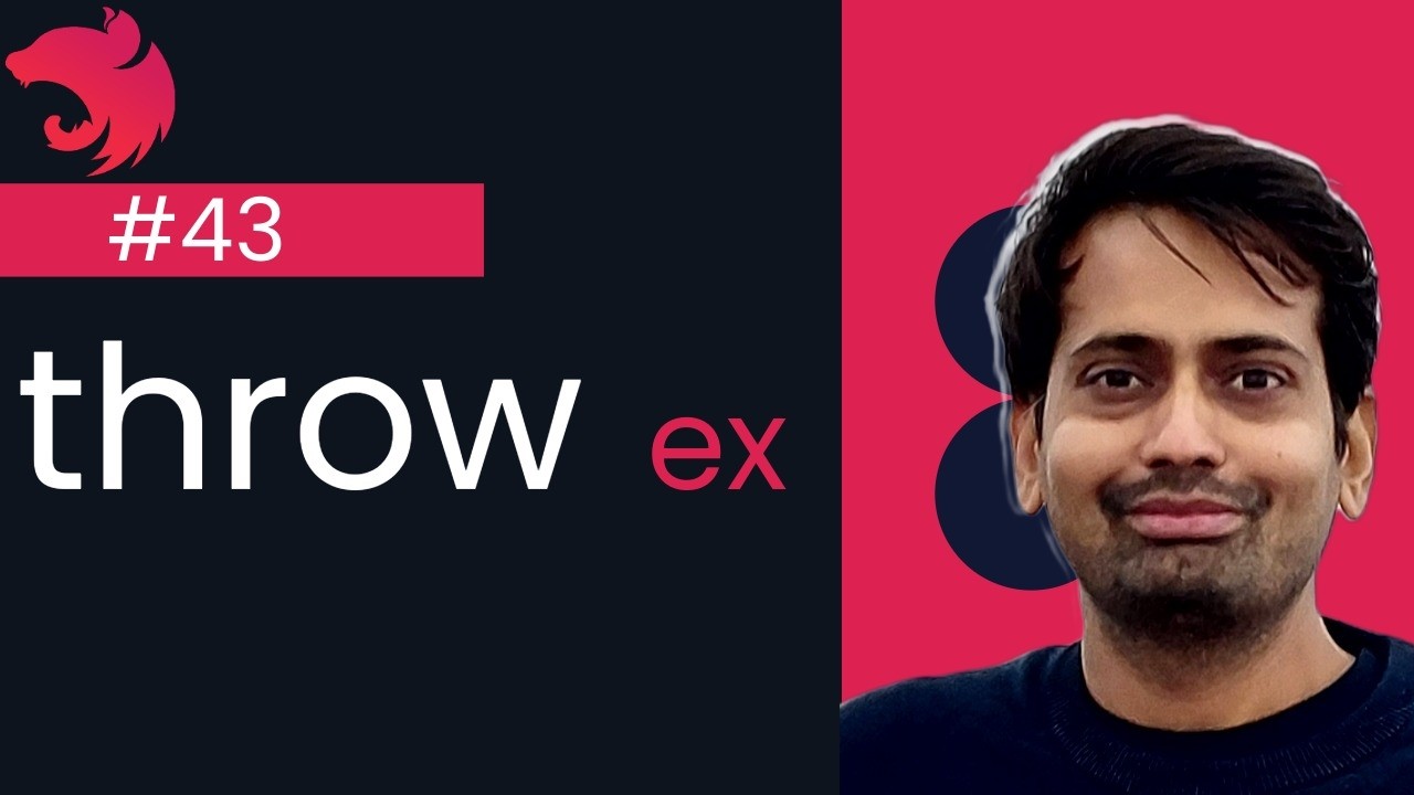 NestJS Exception Handling Explained #43