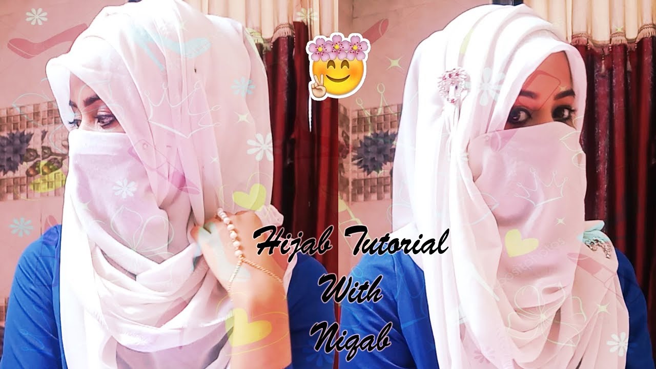 Easy and Comfortable Hijab Niqab Tutorial With Full Coverage  For Eid | Be you and beauty