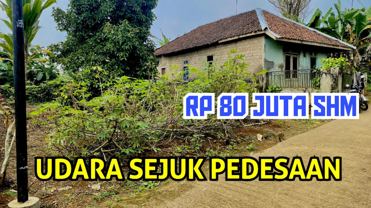 Jual Murah Tanah Cocok Untuk Rumah di Tengah Perkampungan Wanayasa Purwakarta 209 m2 SHM Rp 80 Juta